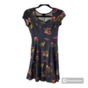BeBop Floral/Dots Summer Dress